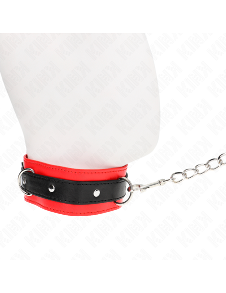 KINK COLLAR CON CORREA 65 CM MODELO BASICO MODELO 3 ROJO 53 X 5 CM KINK COLLAR CON CORREA 65 CM MODELO BASICO MODELO 3 ROJO 53 X 5 CM