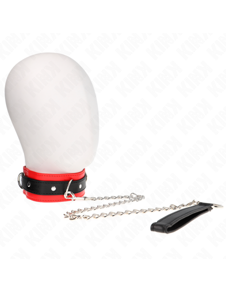 KINK COLLAR CON CORREA 65 CM MODELO BASICO MODELO 3 ROJO 53 X 5 CM KINK COLLAR CON CORREA 65 CM MODELO BASICO MODELO 3 ROJO 53 X 5 CM