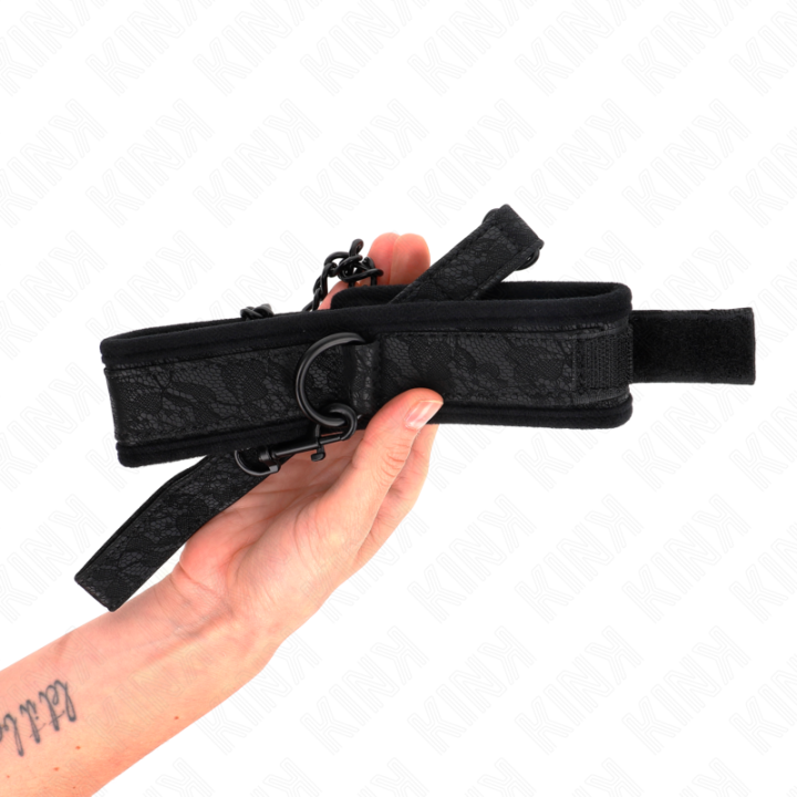 KINK COLLAR CON CORREA 77 CM MODELO BASICO MODELO 5 AJUSTABLE 34 54 CM X 5 CM