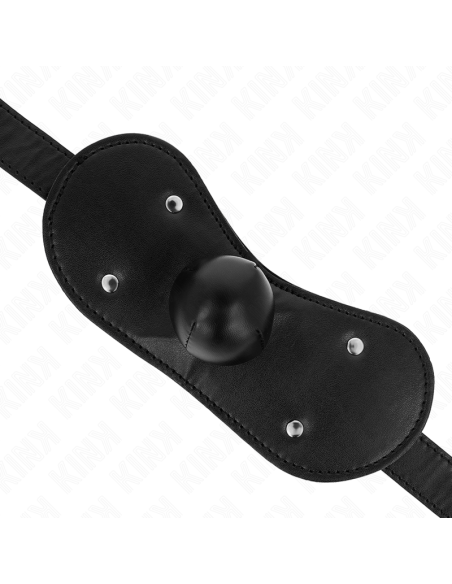 KINK MASCARA BUCAL MORDAZA DE BOLA CON CERRADURA AJUSTABLE 42 60 CM KINK MASCARA BUCAL MORDAZA DE BOLA CON CERRADURA AJUSTABLE 42 60 CM