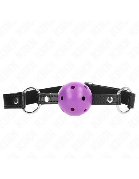KINK MORDAZA DE BOLA 45 CM MORADO DURA HUECA 635 X 2 CM KINK MORDAZA DE BOLA 45 CM MORADO DURA HUECA 635 X 2 CM