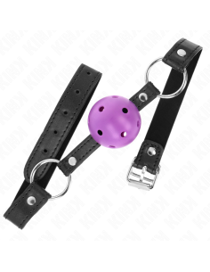 KINK MORDAZA DE BOLA 45 CM MORADO DURA HUECA 635 X 2 CM 2