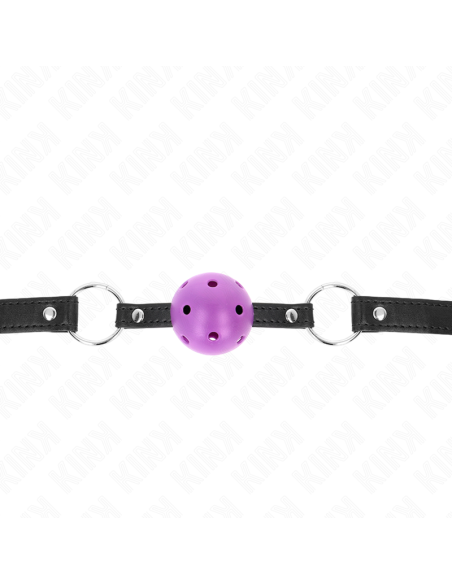 KINK MORDAZA DE BOLA 45 CM MORADO DURA HUECA 635 X 2 CM KINK MORDAZA DE BOLA 45 CM MORADO DURA HUECA 635 X 2 CM