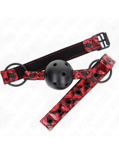KINK MORDAZA DE BOLA 45 CM CON PATRON DE DIAMANTE MODELO 2 645 CM AJUSTABLE 42 60 CM 2