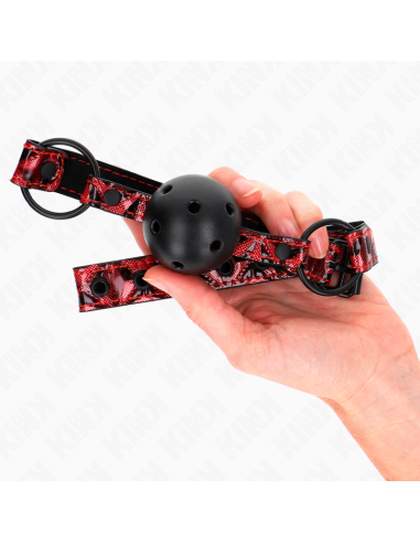 KINK MORDAZA DE BOLA 45 CM CON PATRON DE DIAMANTE MODELO 2 645 CM AJUSTABLE 42 60 CM