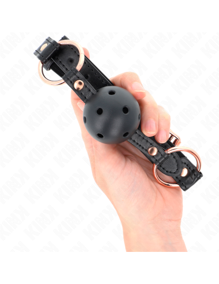 KINK MORDAZA DE BOLA 4 CM DE TPE PREMIUM 60 x 2 CM KINK MORDAZA DE BOLA 4 CM DE TPE PREMIUM 60 x 2 CM