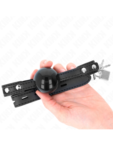 KINK MORDAZA DE BOLA 4 CM SUAVE DE TPE MODELO 3 60 x 2 CM AJUSTABLE 37 52 CM