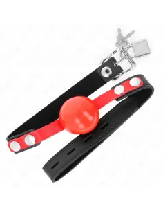 KINK MORDAZA DE BOLA 4 CM SUAVE DE TPE MODELO 4 60 x 2 CM AJUSTABLE 37 52 CM 2