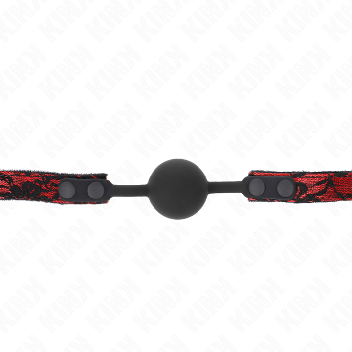 KINK MORDAZA DE BOLA 4 CM DE SILICONA SCANDAL MODELO 1 65 x 2 CM