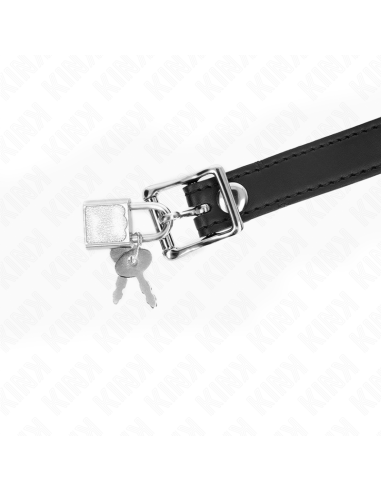 KINK MORDAZA DE BOLA 4 CM DE SILICONA CON CANDADO 60 x 2 CM