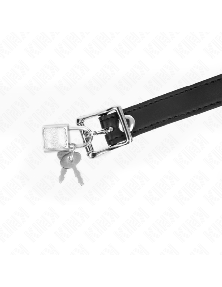 KINK MORDAZA DE BOLA 4 CM DE SILICONA MODELO 1 CON CANDADO 60 x 2 CM KINK MORDAZA DE BOLA 4 CM DE SILICONA MODELO 1 CON CANDADO 60 x 2 CM