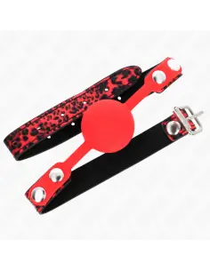 KINK MORDAZA DE BOLA 4 CM DE SILICONA MODELO 2 60 x 2 CM 2