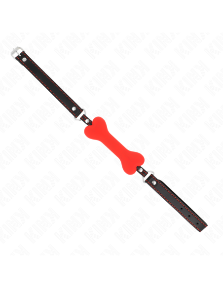 KINK MORDAZA DE HUESO 12 CM ROJO 63 x 2 CM KINK MORDAZA DE HUESO 12 CM ROJO 63 x 2 CM