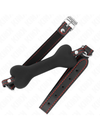 KINK MORDAZA DE HUESO 12 CM NEGRO 63 x 2 CM