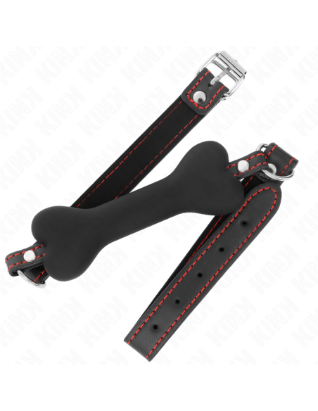 KINK MORDAZA DE HUESO 12 CM NEGRO 63 x 2 CM KINK MORDAZA DE HUESO 12 CM NEGRO 63 x 2 CM