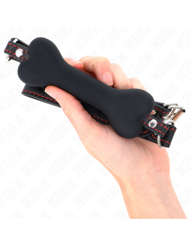 KINK MORDAZA DE HUESO 12 CM NEGRO 63 x 2 CM
