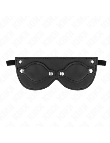 KINK MASCARA DE POLIPIEL CON CUBIERTAS PARA OJOS DESMONTABLES 22 x 9 CM