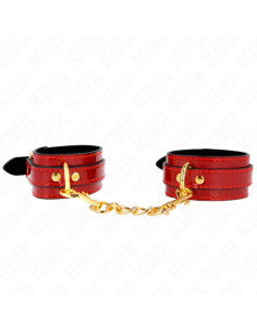 KINK MUNEQUERAS JOANNA ANGEL ROJO AJUSTABLE CON CADENA DORADO 165 26 CM X 4 CM