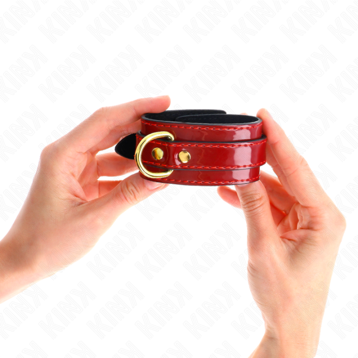 KINK MUNEQUERAS JOANNA ANGEL ROJO AJUSTABLE CON CADENA DORADO 165 26 CM X 4 CM