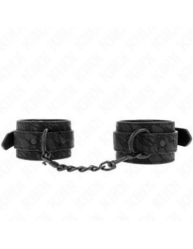 KINK MUNEQUERAS DE ENCAJE AJUSTABLE NEGRO 19 26 CM