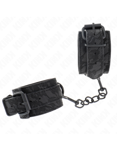 KINK MUNEQUERAS DE ENCAJE AJUSTABLE NEGRO 19 26 CM