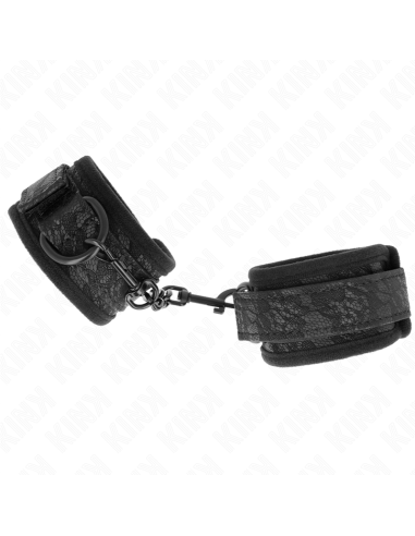 KINK MUNEQUERAS DE ENCAJE Y NEOPRENO AJUSTABLE NEGRO 20 29 CM X 5 CM