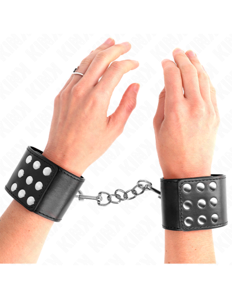 KINK MUNEQUERAS CON CIERRE A PRESION AJUSTABLE NEGRO 19 24 CM X 55 CM