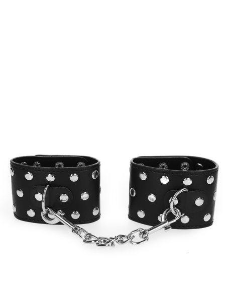 KINK MUNEQUERAS CON CIERRE A PRESION LLENO DE TACHUELAS AJUSTABLE NEGRO 19 24 CM X 55 CM KINK MUNEQUERAS CON CIERRE A PRESION LLENO DE TACHUELAS AJUSTABLE NEGRO 19 24 CM X 55 CM