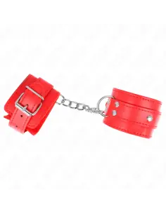 KINK MUNEQUERAS CON 3 ANILLAS EN D AJUSTABLE ROJO 175 25 CM X 6 CM 2
