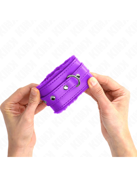 KINK MUNEQUERAS FORRADAS PREMIUM VIOLETA CON CORREA VIOLETA AJUSTABLE 17 29 CM X 6 CM KINK MUNEQUERAS FORRADAS PREMIUM VIOLETA CON CORREA VIOLETA AJUSTABLE 17 29 CM X 6 CM