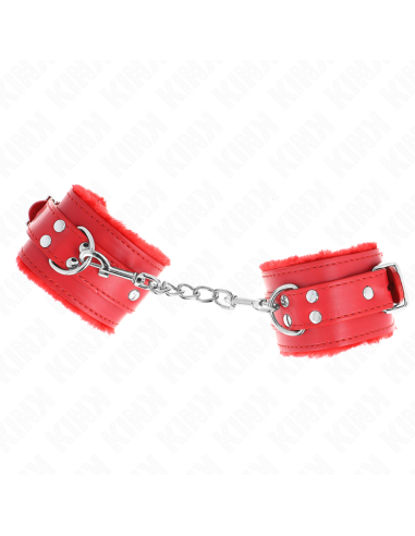 KINK MUNEQUERAS FORRADAS ROJO CON CORREA ROJO AJUSTABLE 20 29 CM X 55 CM