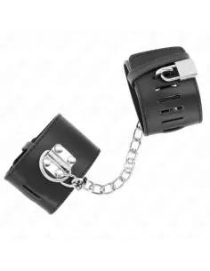 KINK MUNEQUERAS FIJAS CON CADENA 30 CM Y CIERRE CANDADO NEGRO AJUSTABLE 16 23 CM X 55 CM 2