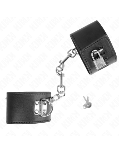 KINK MUNEQUERAS CON CIERRE CANDADO NEGRO AJUSTABLE 16 23 CM X 55 CM