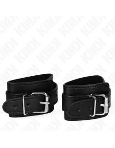 KINK MUNEQUERAS ESTILO MAZMORRA CON CERRADURA NEGRO AJUSTABLE 21 28 CM X 55 CM 2