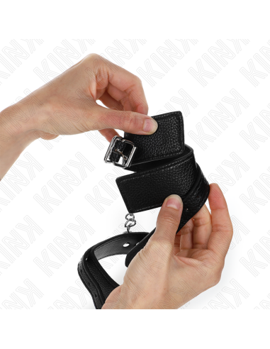 KINK MUNEQUERAS ESTILO SERPIENTE NEGRO AJUSTABLE 20 28 CM X 54 CM