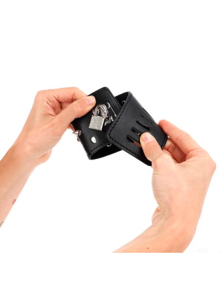 KINK MUNEQUERAS ESTILO PUNK CON PINCHOS 25 X 6 CM KINK MUNEQUERAS ESTILO PUNK CON PINCHOS 25 X 6 CM