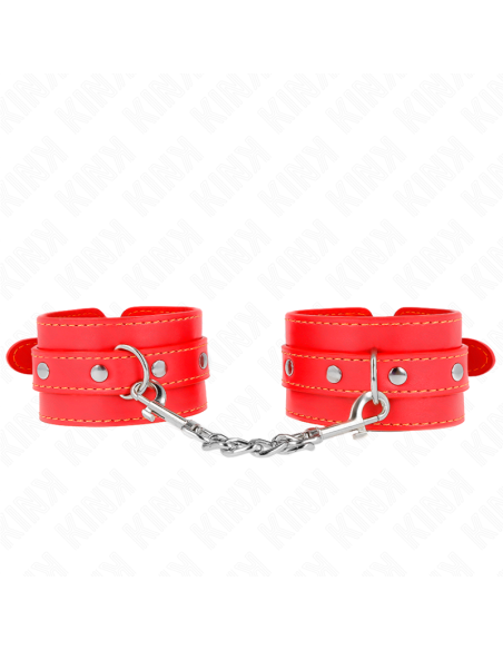 KINK MUNEQUERAS FINAS ROJO AJUSTABLE 21 33 CM KINK MUNEQUERAS FINAS ROJO AJUSTABLE 21 33 CM