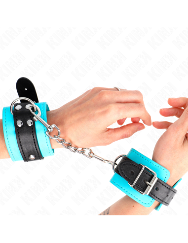 KINK MUNEQUERAS CON GANCHO FORRO AZUL AJUSTABLE 20 28 CM X 55 CM