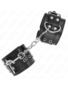 KINK MUNEQUERAS CON DOBLE LINEA DE TACHUELAS NEGRO AUSTABLE 19 26 CM 2