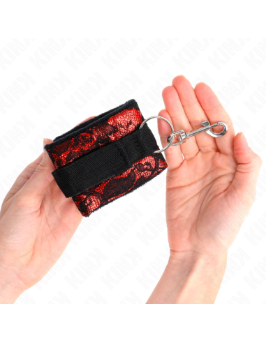 KINK MUNEQUERAS DISENO ESCANDALO ROJO NEGRO