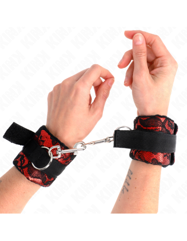 KINK MUNEQUERAS DISENO ESCANDALO ROJO NEGRO