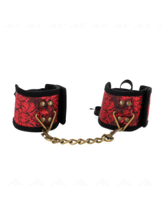 KINK MUNEQUERAS DISENO ESCANDALO ROJO NEGRO DETALLE LAZO 245 CM X 65 CM 2