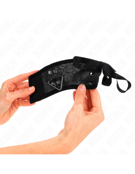 KINK MUNEQUERAS DISENO ESCANDALO NEGRO DETALLE LAZO 245 CM X 65 CM KINK MUNEQUERAS DISENO ESCANDALO NEGRO DETALLE LAZO 245 CM X 65 CM