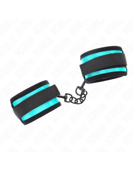 KINK MUNEQUERAS NEGRO AZUL AJUSTABLE 18 32 CM X 5 CM KINK MUNEQUERAS NEGRO AZUL AJUSTABLE 18 32 CM X 5 CM