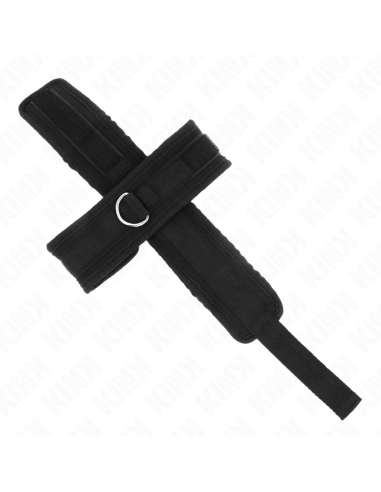 KINK MUNEQUERAS CRUZADA NEGRO 34 X 55 CM