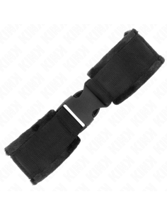 KINK MUNEQUERAS NYLON NEGRO MODELO 1 AJUSTABLE 25 35 CM X 6 CM 2