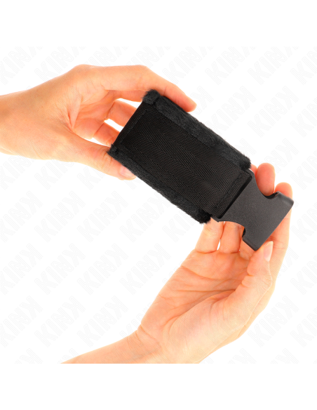 KINK MUNEQUERAS NYLON NEGRO MODELO 1 AJUSTABLE 25 35 CM X 6 CM KINK MUNEQUERAS NYLON NEGRO MODELO 1 AJUSTABLE 25 35 CM X 6 CM
