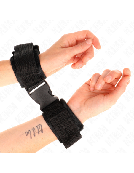 KINK MUNEQUERAS NYLON NEGRO MODELO 1 AJUSTABLE 25 35 CM X 6 CM KINK MUNEQUERAS NYLON NEGRO MODELO 1 AJUSTABLE 25 35 CM X 6 CM