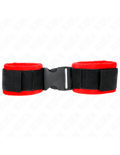 KINK MUNEQUERAS NYLON ROJO NEGRO MODELO 1 AJUSTABLE 25 35 CM X 6 CM