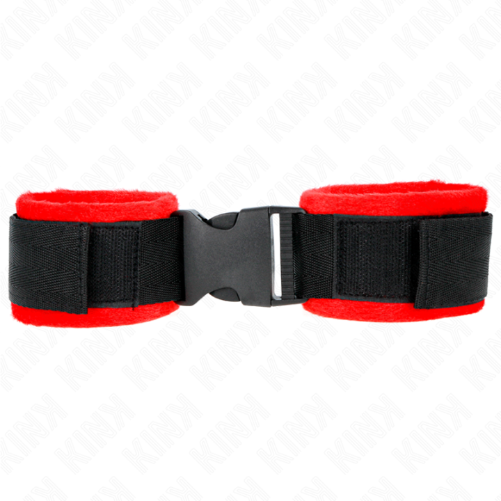 KINK MUNEQUERAS NYLON ROJO NEGRO MODELO 1 AJUSTABLE 25 35 CM X 6 CM